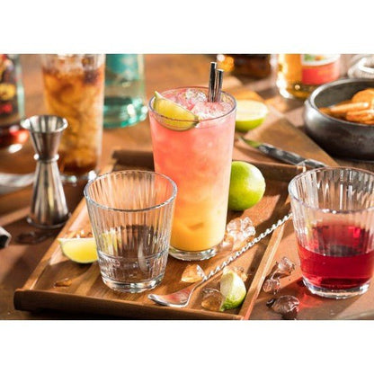 Pasabahce Grande Sunray Whiskyglas getemperd 29 cl - Stapelbaar - Doos 12 stuks - 123Glaswerk