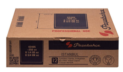 Pasabahce Istanbul Whiskyglas 24,5 cl - Doos 12 stuks - 123Glaswerk