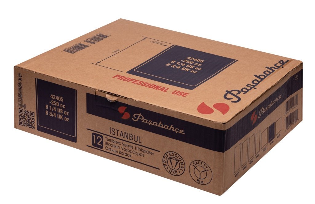 Pasabahce Istanbul Whiskyglas 24,5 cl - Doos 12 stuks - 123Glaswerk