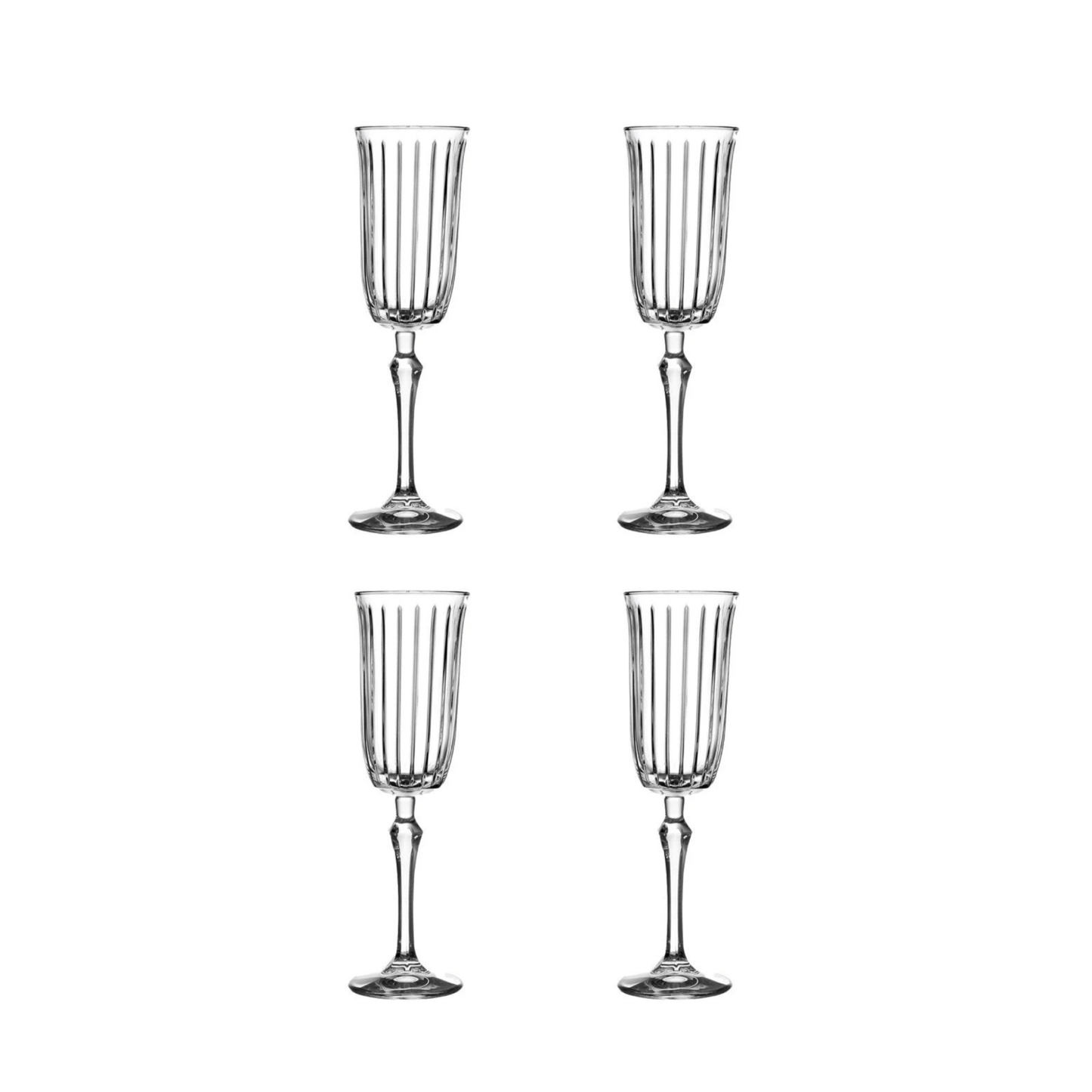 Pasabahce Joy Champagneflûte 17,5 cl - Doos 4 stuks - 123Glaswerk