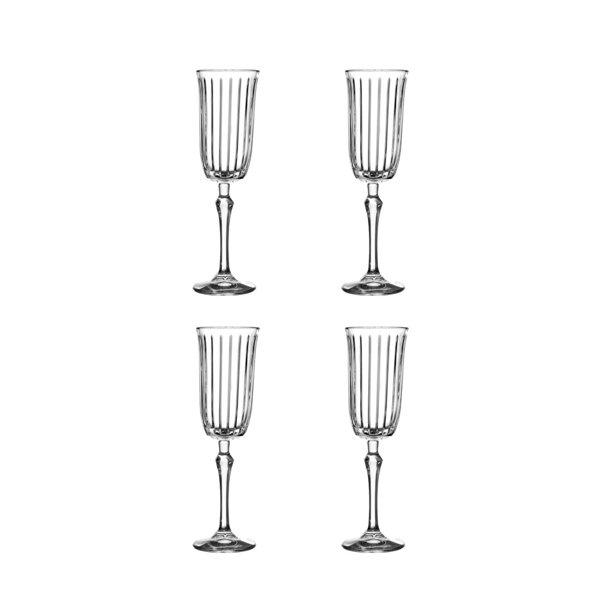 Pasabahce Joy Champagneflûte 17,5 cl - Doos 4 stuks - 123Glaswerk
