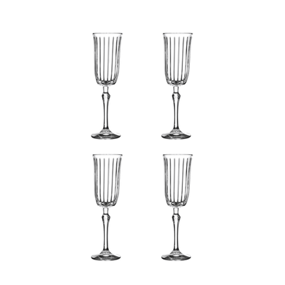 Pasabahce Joy Champagneflûte 17,5 cl - Doos 4 stuks - 123Glaswerk
