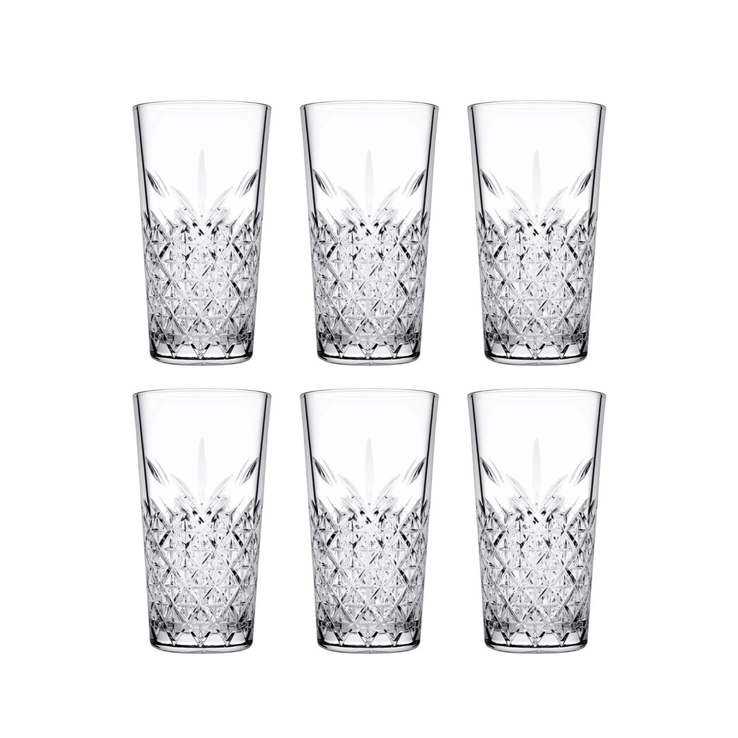 Pasabahce Timeless Longdrinkglas getemperd 36 cl - Stapelbaar - Doos 6 stuks - 123Glaswerk