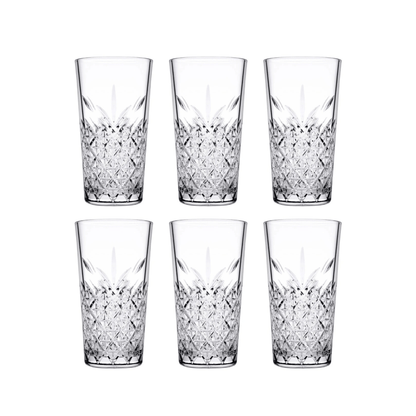 Pasabahce Timeless Longdrinkglas getemperd 36 cl - Stapelbaar - Doos 6 stuks - 123Glaswerk