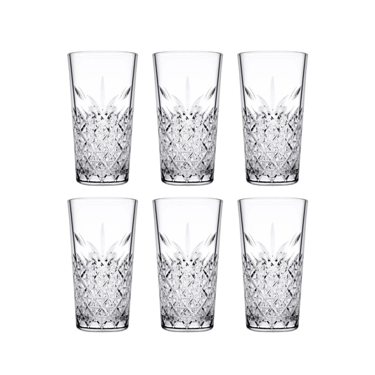 Pasabahce Timeless Longdrinkglas getemperd 36 cl - Stapelbaar - Doos 6 stuks - 123Glaswerk