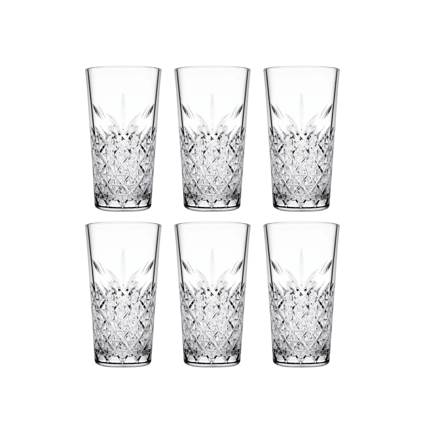 Pasabahce Timeless Longdrinkglas getemperd 47 cl - Stapelbaar - Doos 6 stuks - 123Glaswerk