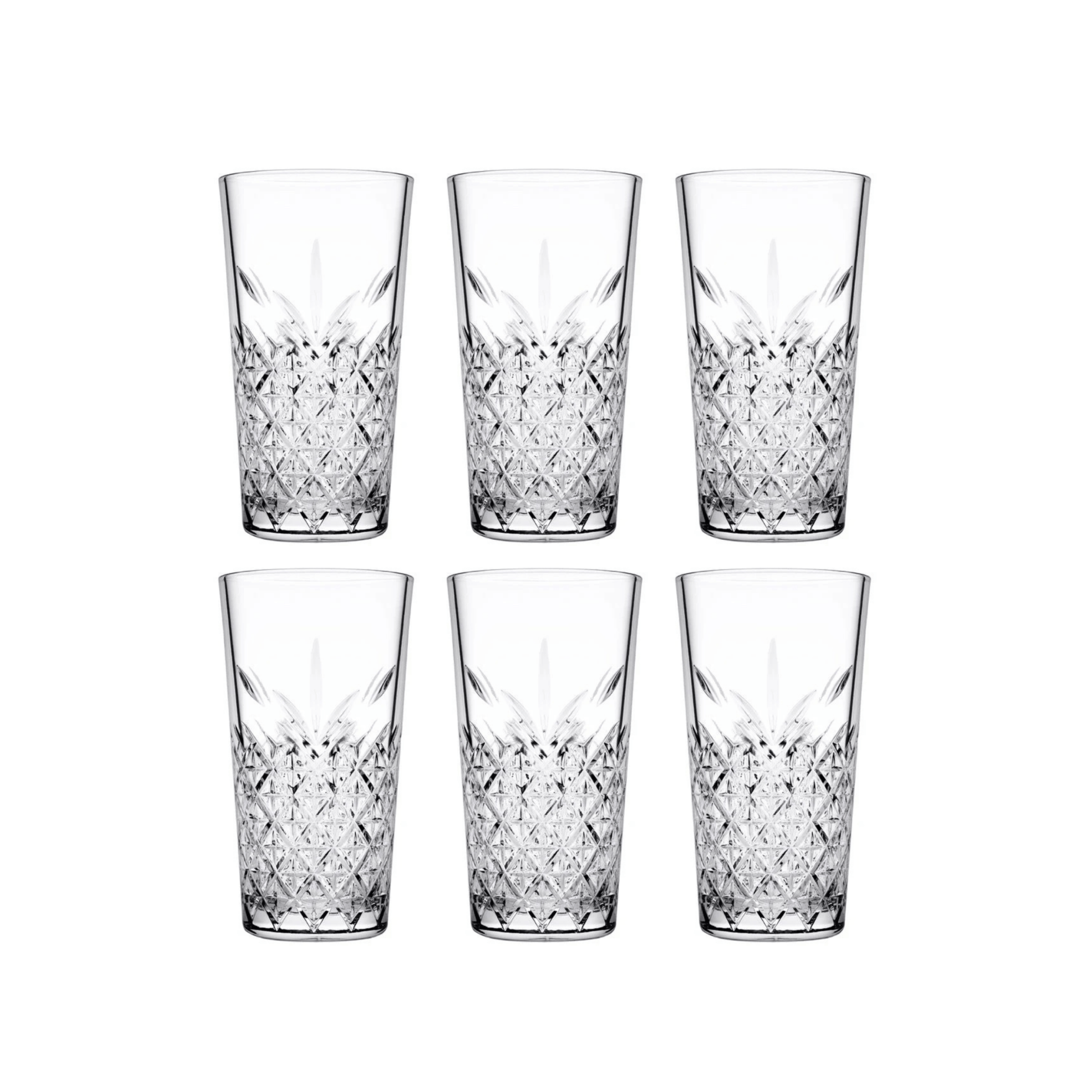 Pasabahce Timeless Longdrinkglas getemperd 47 cl - Stapelbaar - Doos 6 stuks - 123Glaswerk
