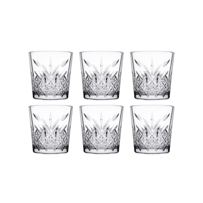 Pasabahce Timeless Whiskyglas getemperd 35,5 cl - Stapelbaar - Doos 6 stuks - 123Glaswerk