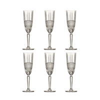RCR Brillante Champagneglas 19 cl - Doos 6 stuks - 123Glaswerk