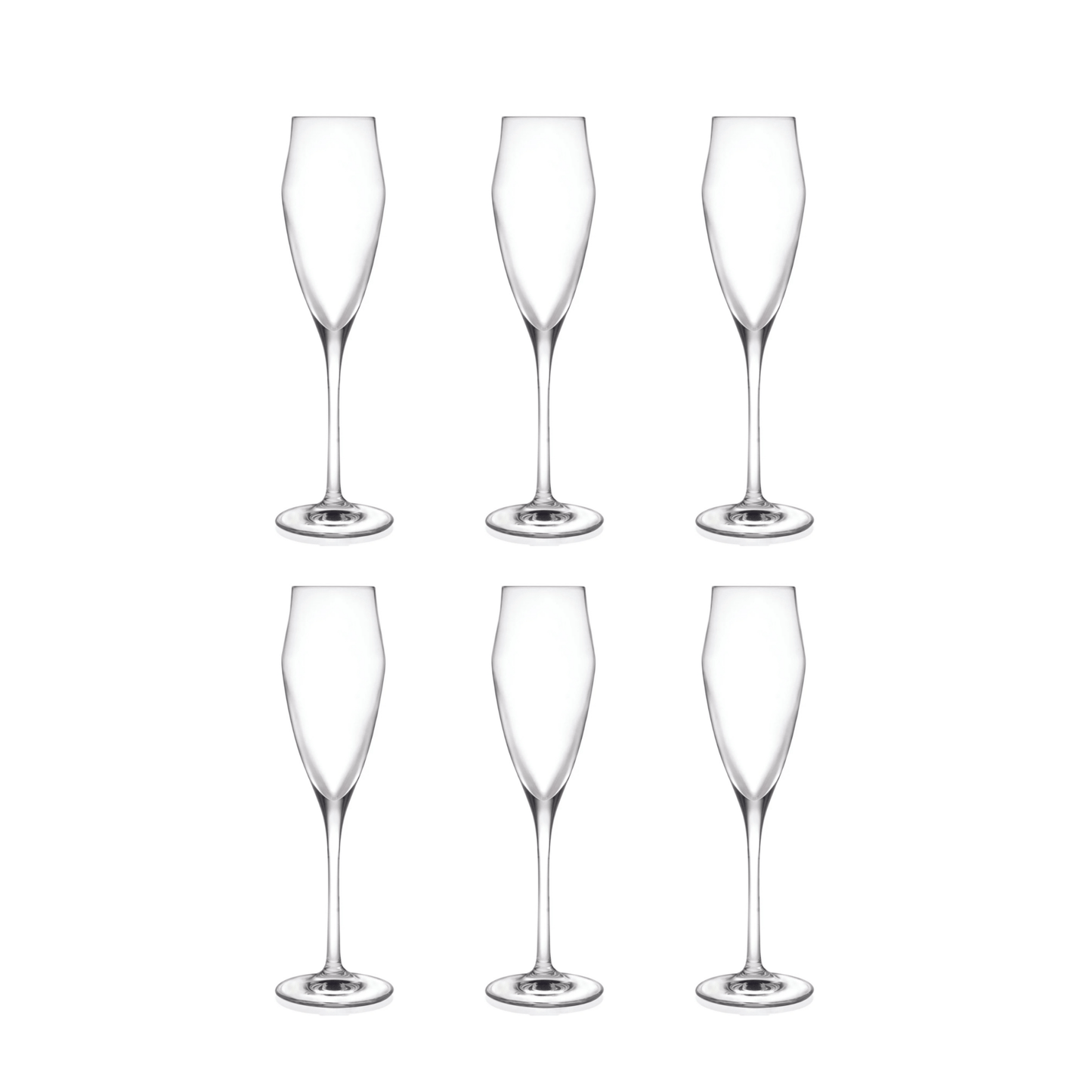 RCR Ego Champagneglas 18 cl - Doos 6 stuks - 123Glaswerk