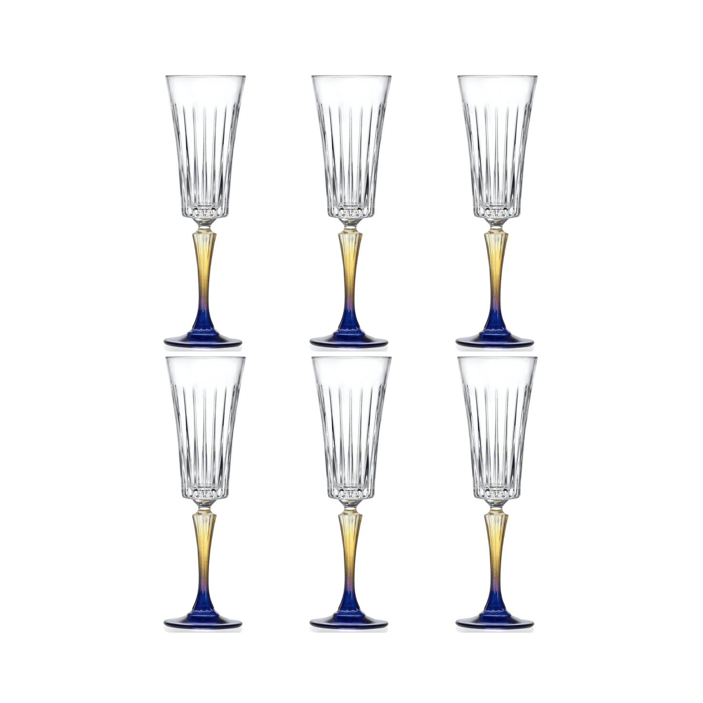 RCR Gipsy Champagneglas 21 cl - Doos 6 stuks - 123Glaswerk