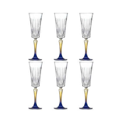 RCR Gipsy Champagneglas 21 cl - Doos 6 stuks - 123Glaswerk
