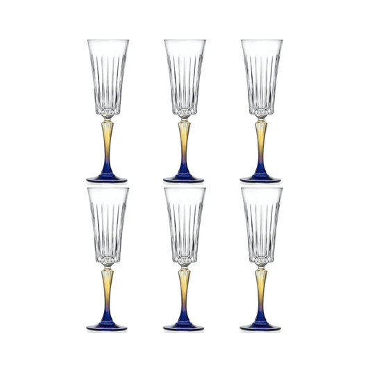 RCR Gipsy Champagneglas 21 cl - Doos 6 stuks - 123Glaswerk