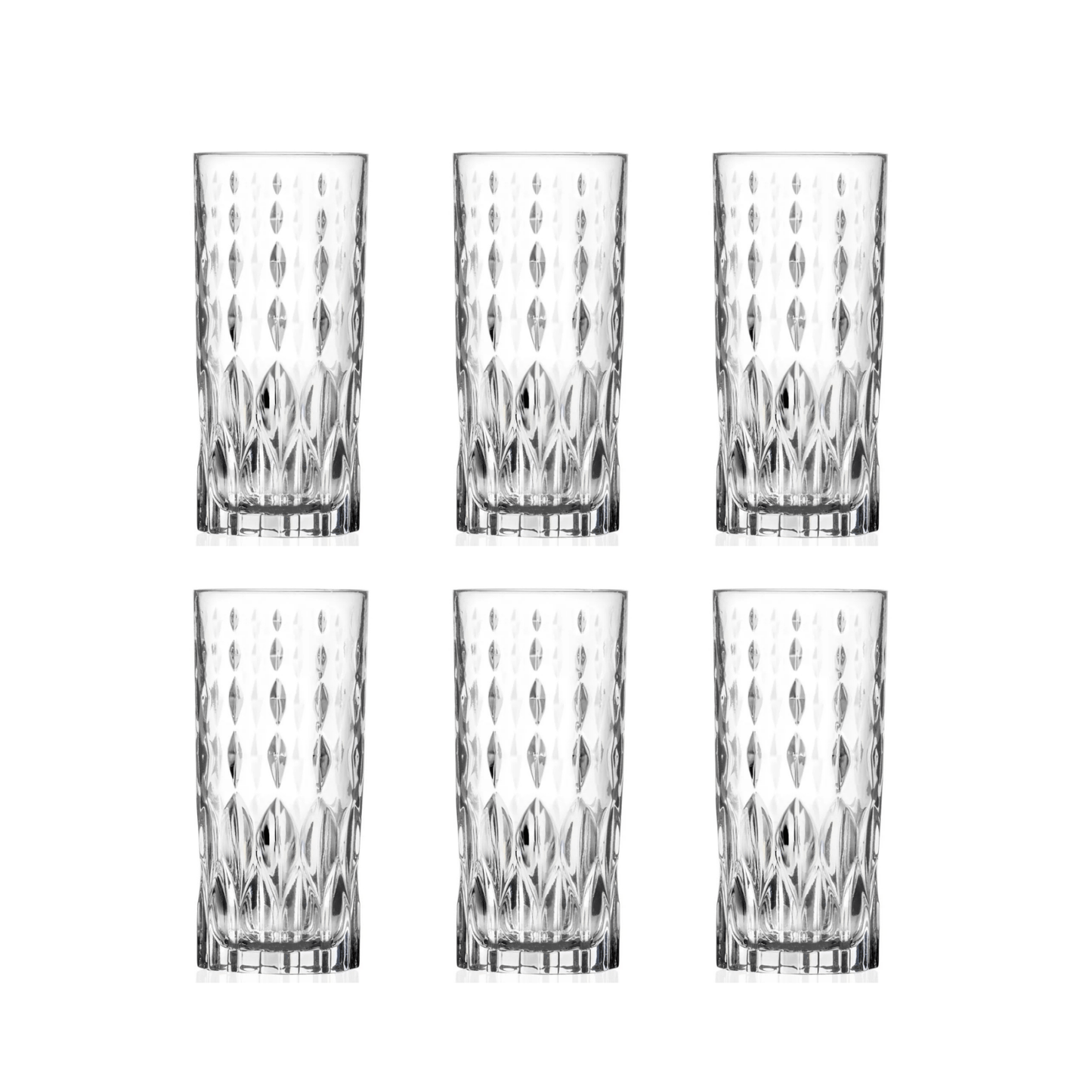 RCR Marilyn Longdrinkglas 35 cl - Doos 6 stuks - 123Glaswerk