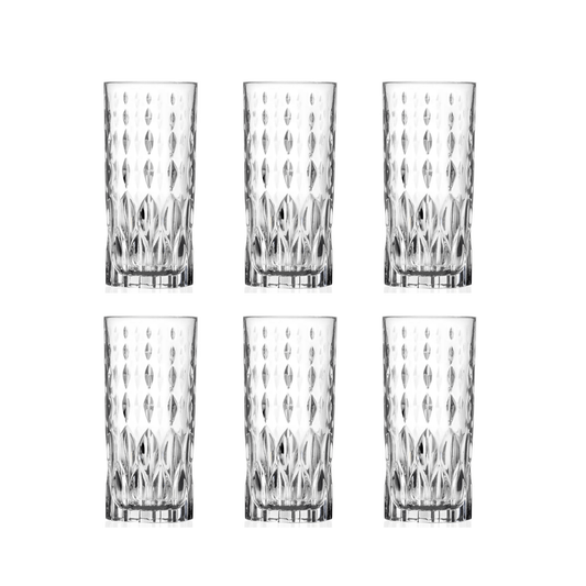 RCR Marilyn Longdrinkglas 35 cl - Doos 6 stuks - 123Glaswerk