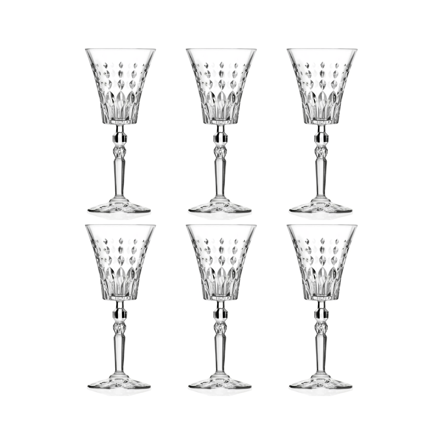 RCR Marilyn Rood Wijnglas 26 cl - Doos 6 stuks - 123Glaswerk