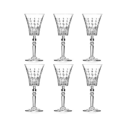 RCR Marilyn Rood Wijnglas 26 cl - Doos 6 stuks - 123Glaswerk
