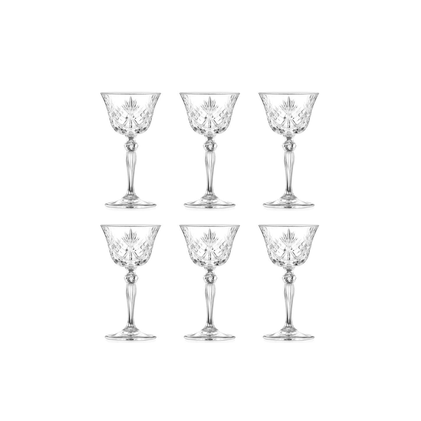 RCR Melodia Coupe Coupette Glas 16 cl - Doos 6 stuks - 123Glaswerk