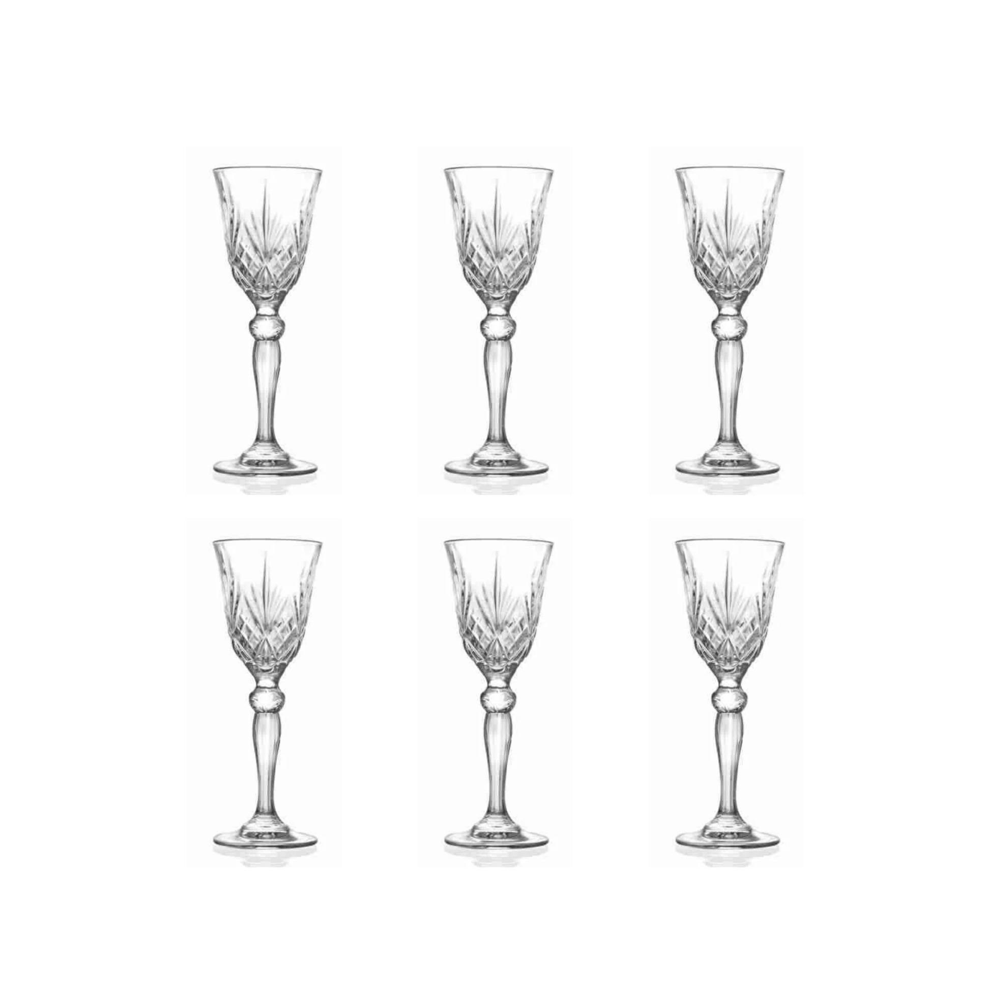 RCR Melodia Likeurglas 5 cl - Doos 6 stuks - 123Glaswerk