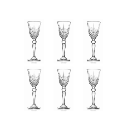 RCR Melodia Likeurglas 5 cl - Doos 6 stuks - 123Glaswerk