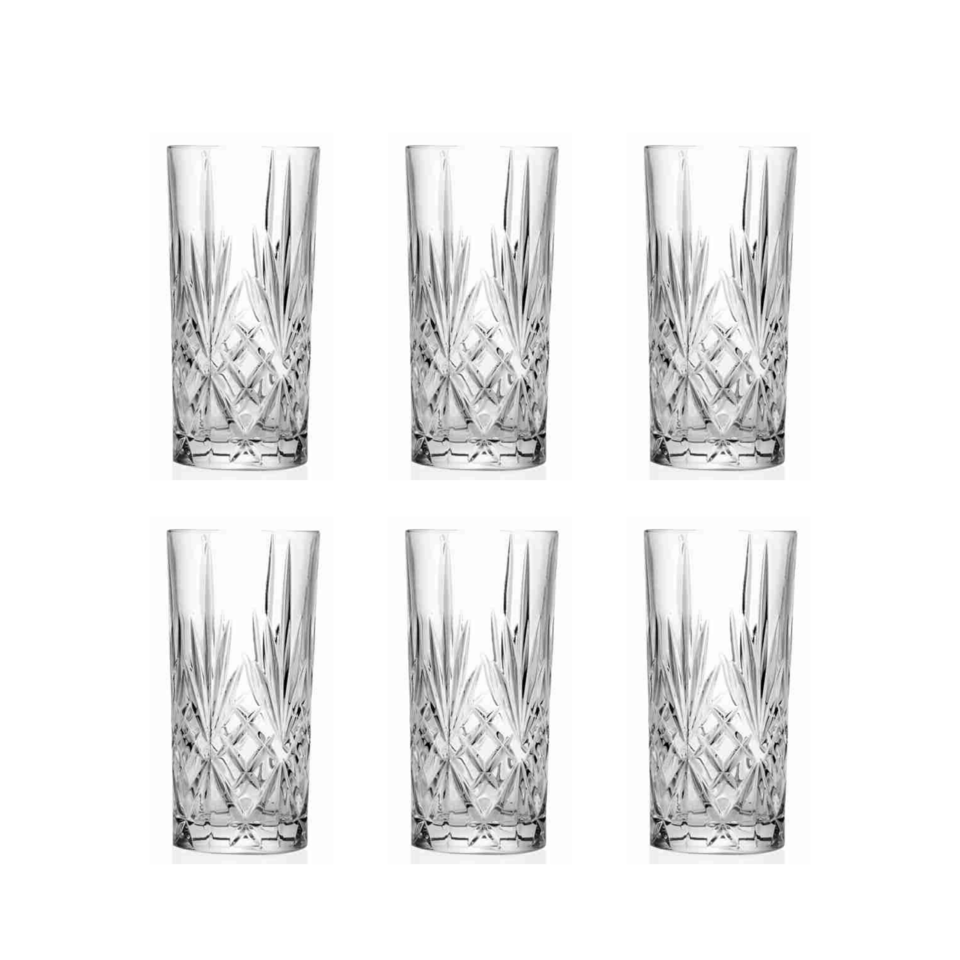 RCR Melodia Longdrinkglas 36 cl - Doos 6 stuks - 123Glaswerk