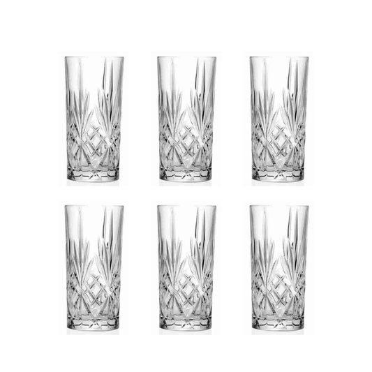 RCR Melodia Longdrinkglas 36 cl - Doos 6 stuks - 123Glaswerk