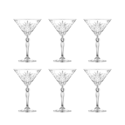 RCR Melodia Martiniglas 21 cl - doos 6 stuks - 123Glaswerk