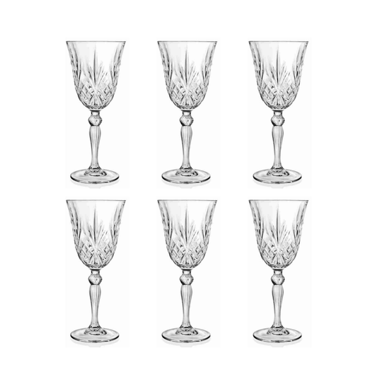 RCR Melodia Wijnglas 21 cl - Doos 6 stuks - 123Glaswerk