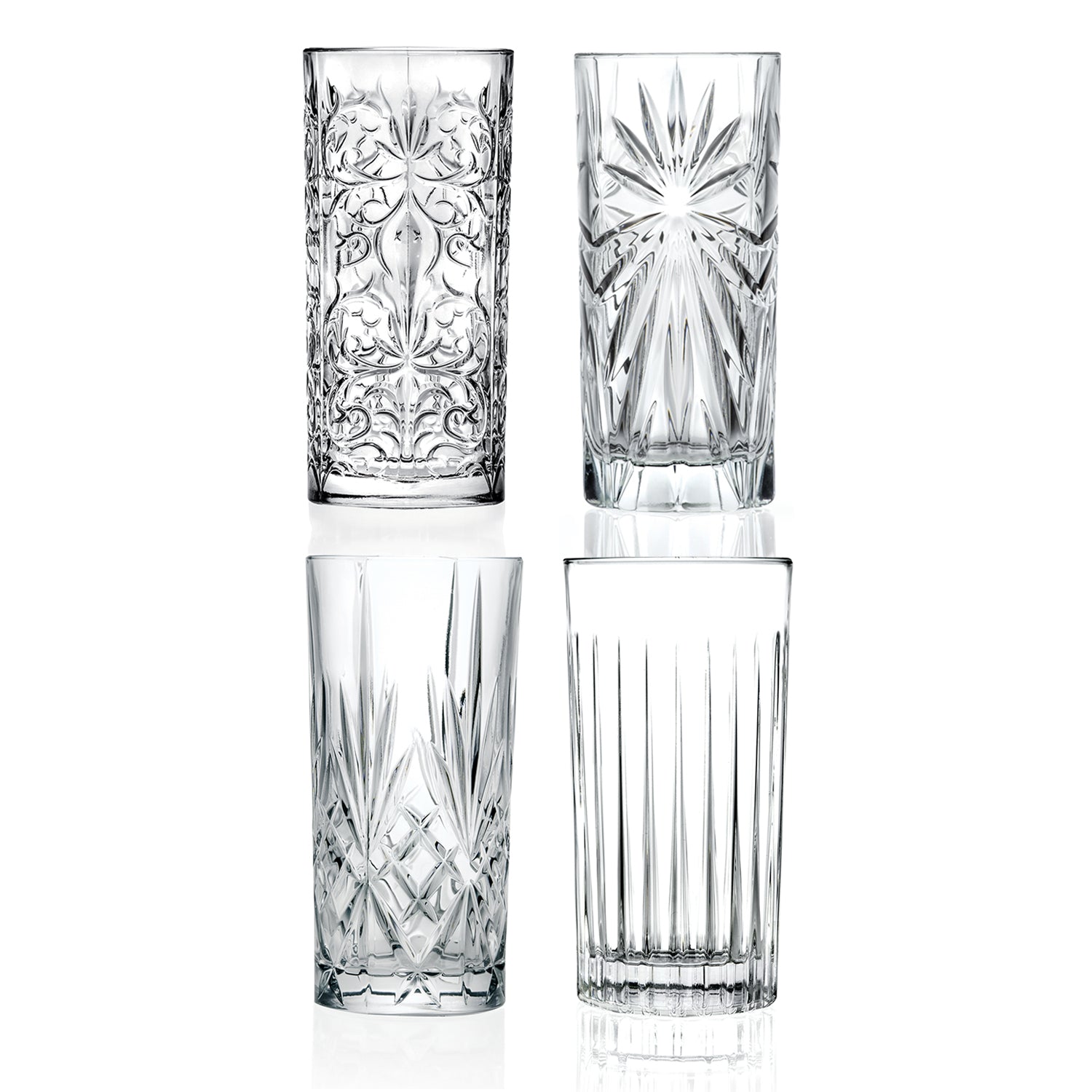 RCR Mixology Longdrinkglazen - Doos 4 stuks - 123Glaswerk