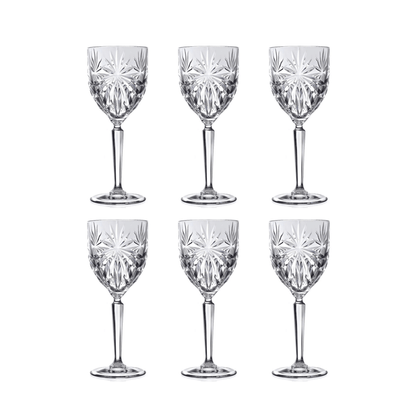 RCR Oasis Rood Wijnglas 29 cl - Doos 6 stuks - 123Glaswerk