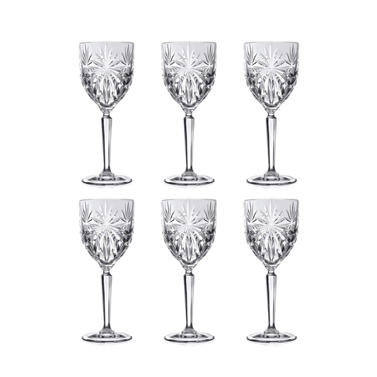RCR Oasis Rood Wijnglas 29 cl - Doos 6 stuks - 123Glaswerk