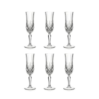 RCR Opera Champagneglas 13 cl - Doos 6 stuks - 123Glaswerk