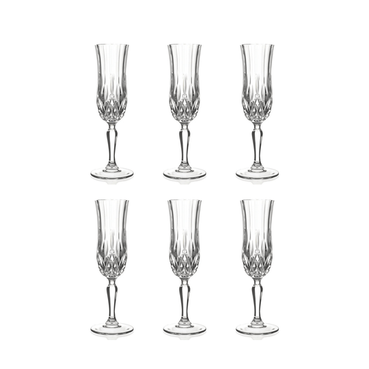 RCR Opera Champagneglas 13 cl - Doos 6 stuks - 123Glaswerk
