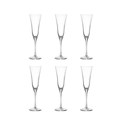 RCR Sabina Champagneflute 17 cl - Doos 6 stuks - 123Glaswerk