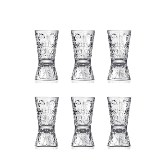 RCR Tattoo Jigger 3 en 6 cl - Doos 6 stuks - 123Glaswerk
