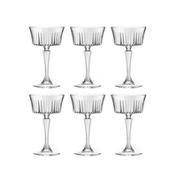 RCR Timeless Champagnecoupe 26 cl - Doos 6 stuks - 123Glaswerk