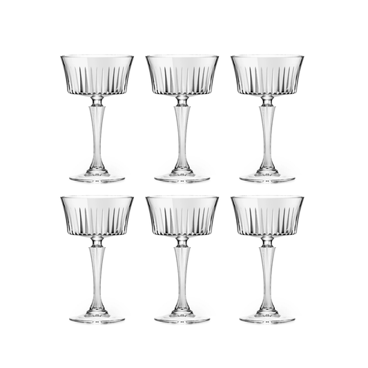 RCR Timeless Champagnecoupe 26 cl - Doos 6 stuks - 123Glaswerk