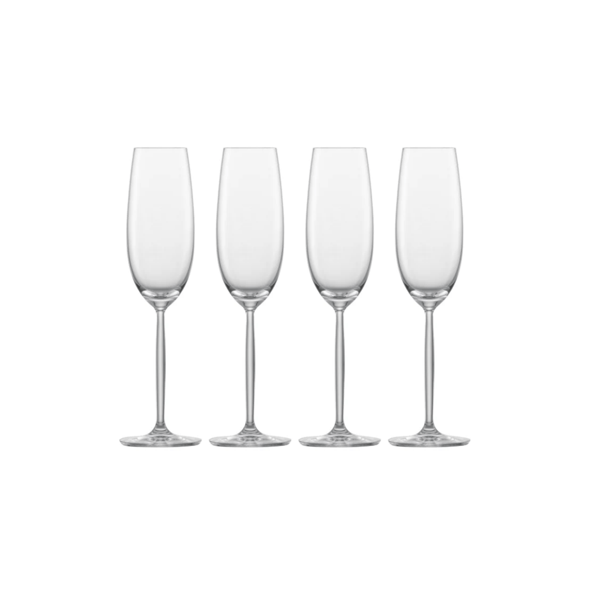 Schott Zwiesel Muse (Diva) Champagnerglas 21,9 cl – Box mit 4 Gläsern