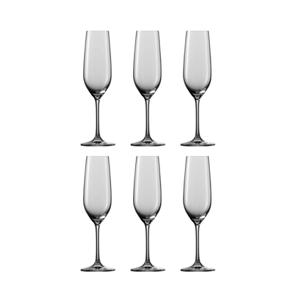 Schott Zwiesel Vina Champagneglas 23 cl - Doos 6 stuks - 123Glaswerk