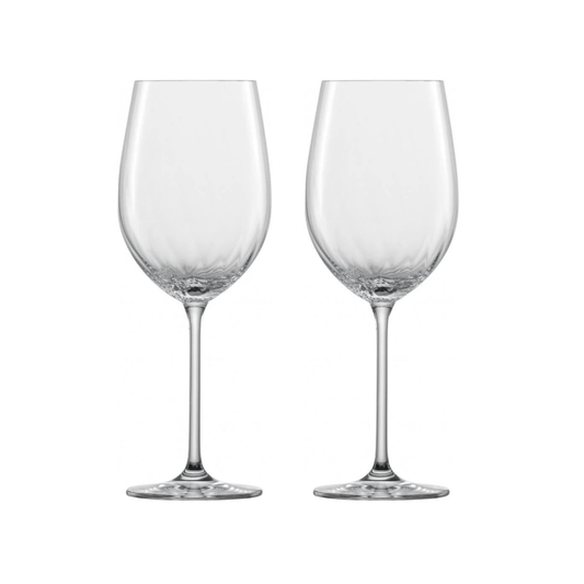 Zwiesel Glas Prizma Bordeaux goblet 22 - 0.561 Ltr - Geschenkverpakking 2 glazen - 123Glaswerk