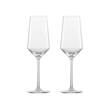 Zwiesel Glas Pure Champagneglas 29,7 cl - Geschenkverpakking 2 glazen - 123Glaswerk