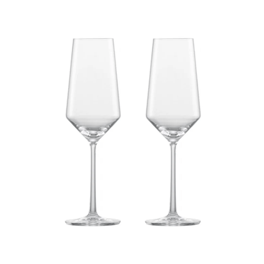 Zwiesel Glas Pure Champagneglas 29,7 cl - Geschenkverpakking 2 glazen - 123Glaswerk